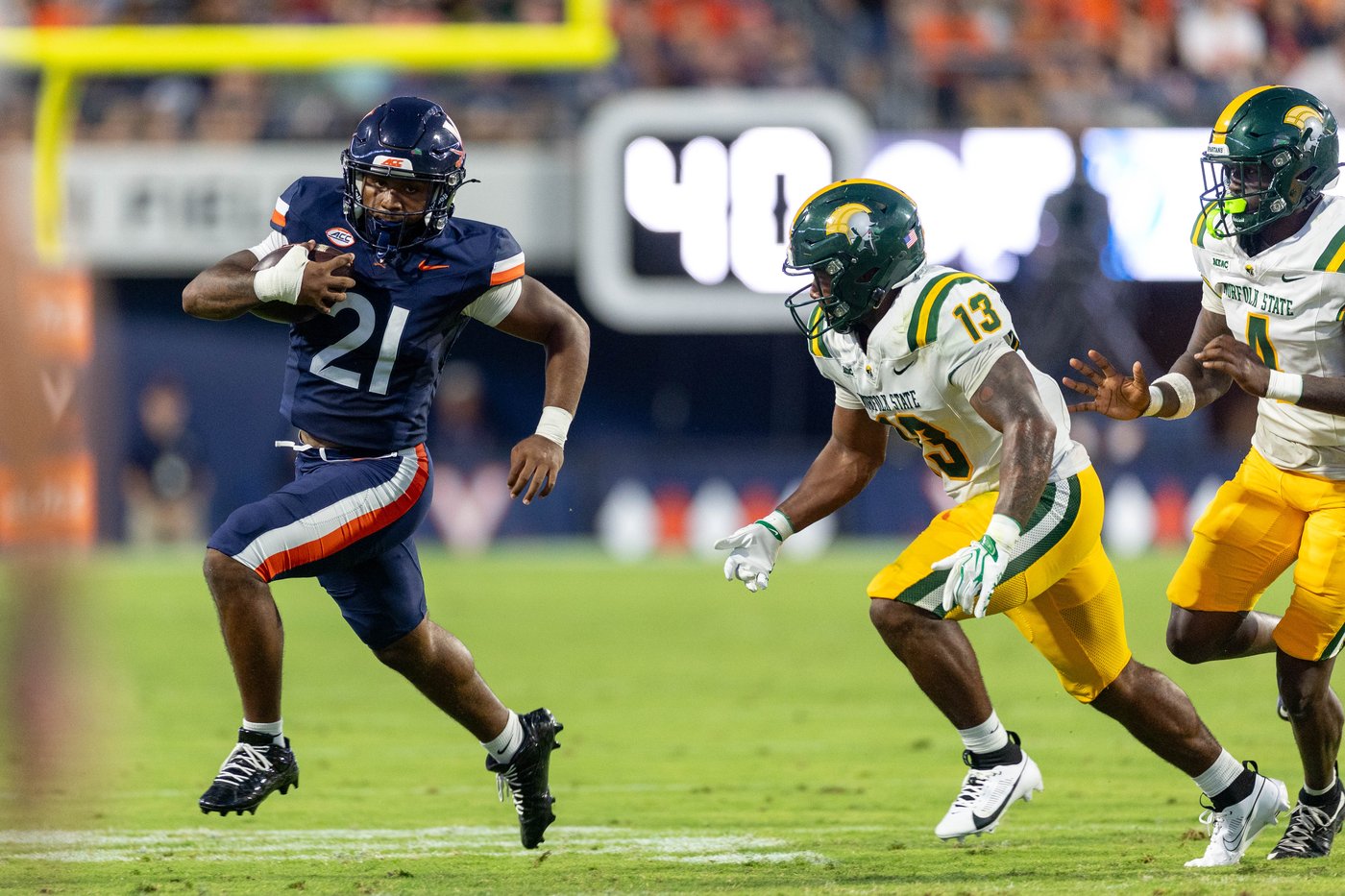 Beau Pribula throws 3 first-quarter TD passes and No. 25 Virginia routs Norfolk State 59-3 | iNFOnews.ca Beau Pribula throws 3 first-quarter TD passes and No. 25 Virginia routs Norfolk State 59-3 | iNFOnews.ca