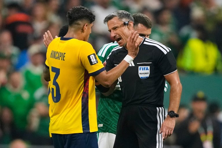 Why are World Cup refs giving red cards to players covering their mouths when confronting opponents? | iNFOnews.ca