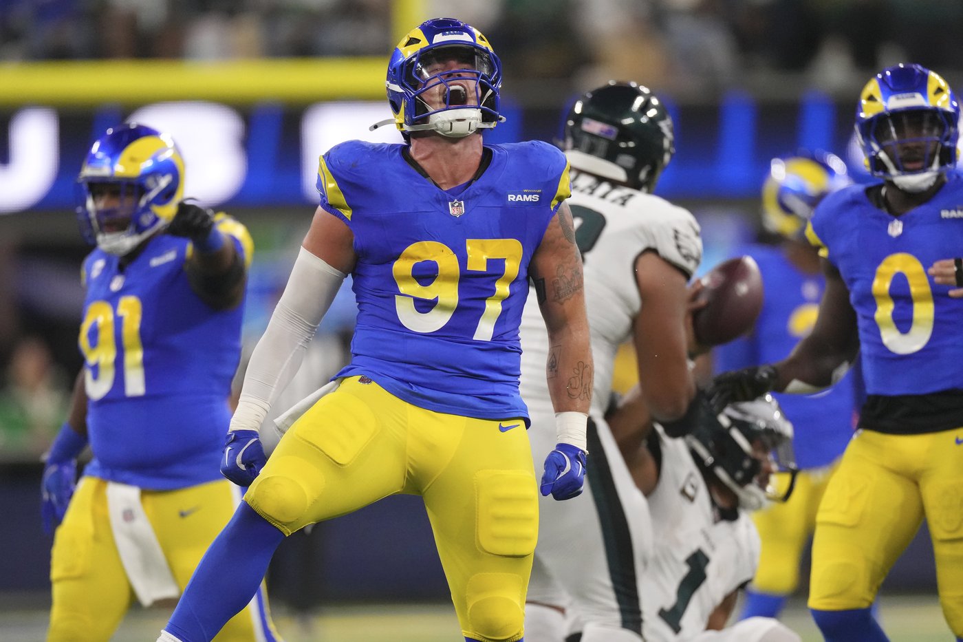 LA Rams' blowout loss to Eagles shows they're far from title contention, but not the playoff race | iNFOnews.ca