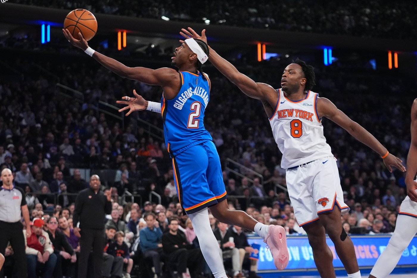 Holmgren and Gilgeous-Alexander help Thunder edge the Knicks 103-100 | iNFOnews.ca Holmgren and Gilgeous-Alexander help Thunder edge the Knicks 103-100 | iNFOnews.ca