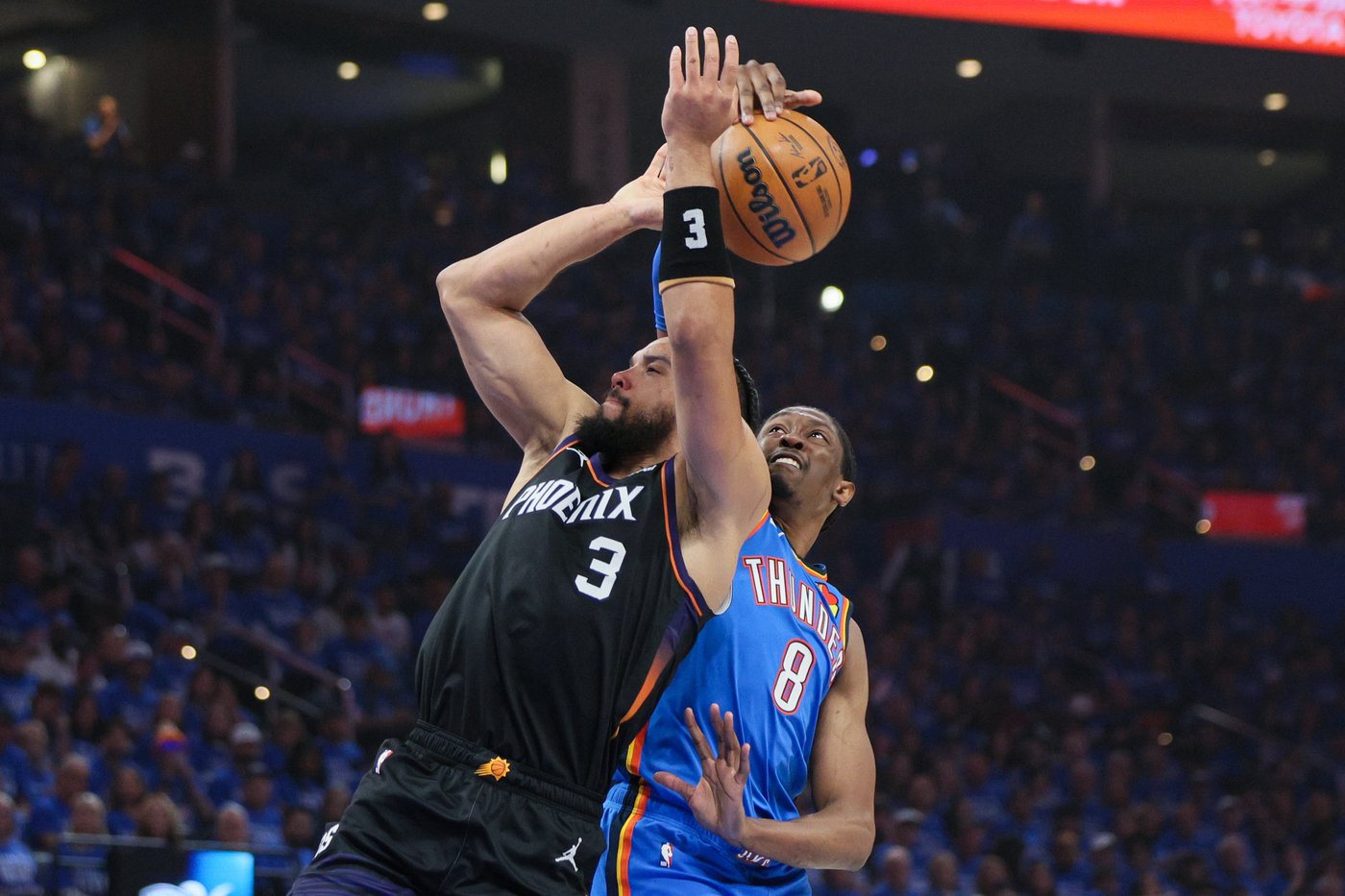 Gilgeous-Alexander scores 25 as reigning champion Thunder open playoffs with 119-84 win over Suns | iNFOnews.ca