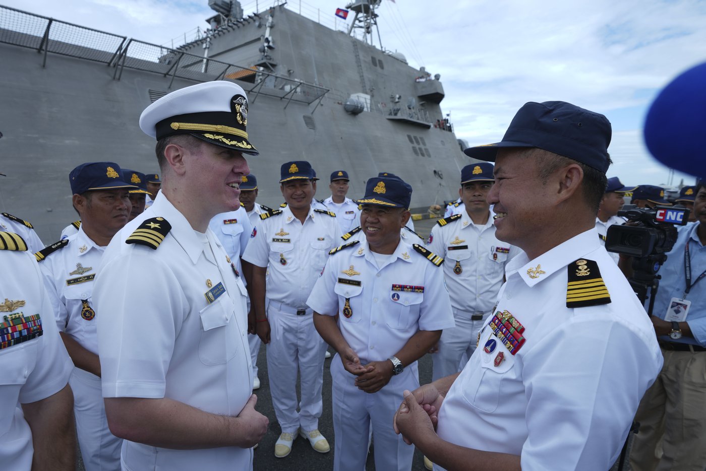 For the first time in 8 years, a US Navy ship makes a port call in Cambodia, a top Chinese ally | iNFOnews.ca