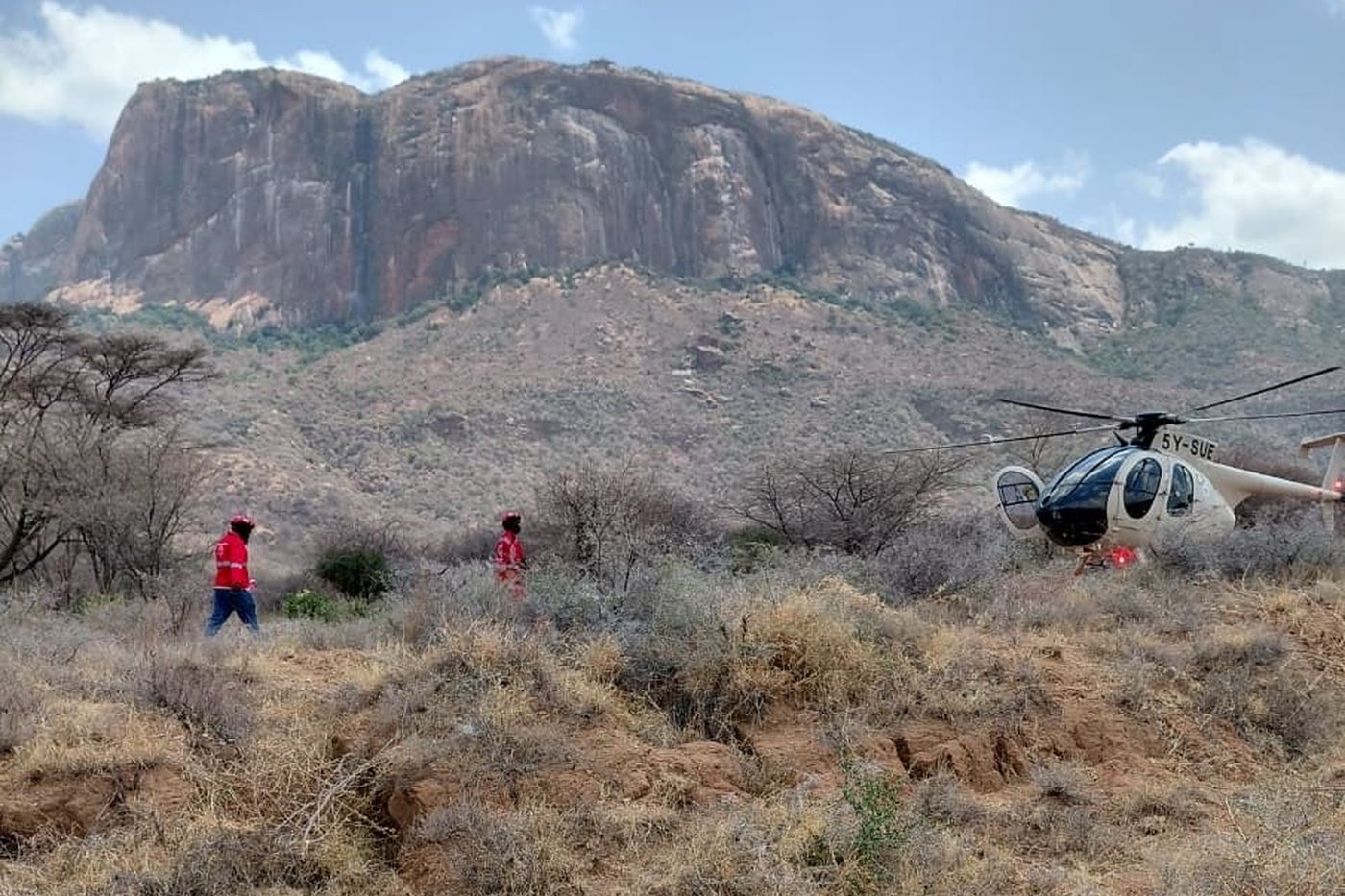 Helicopter crashes in a remote area of northern Kenya | iNFOnews.ca