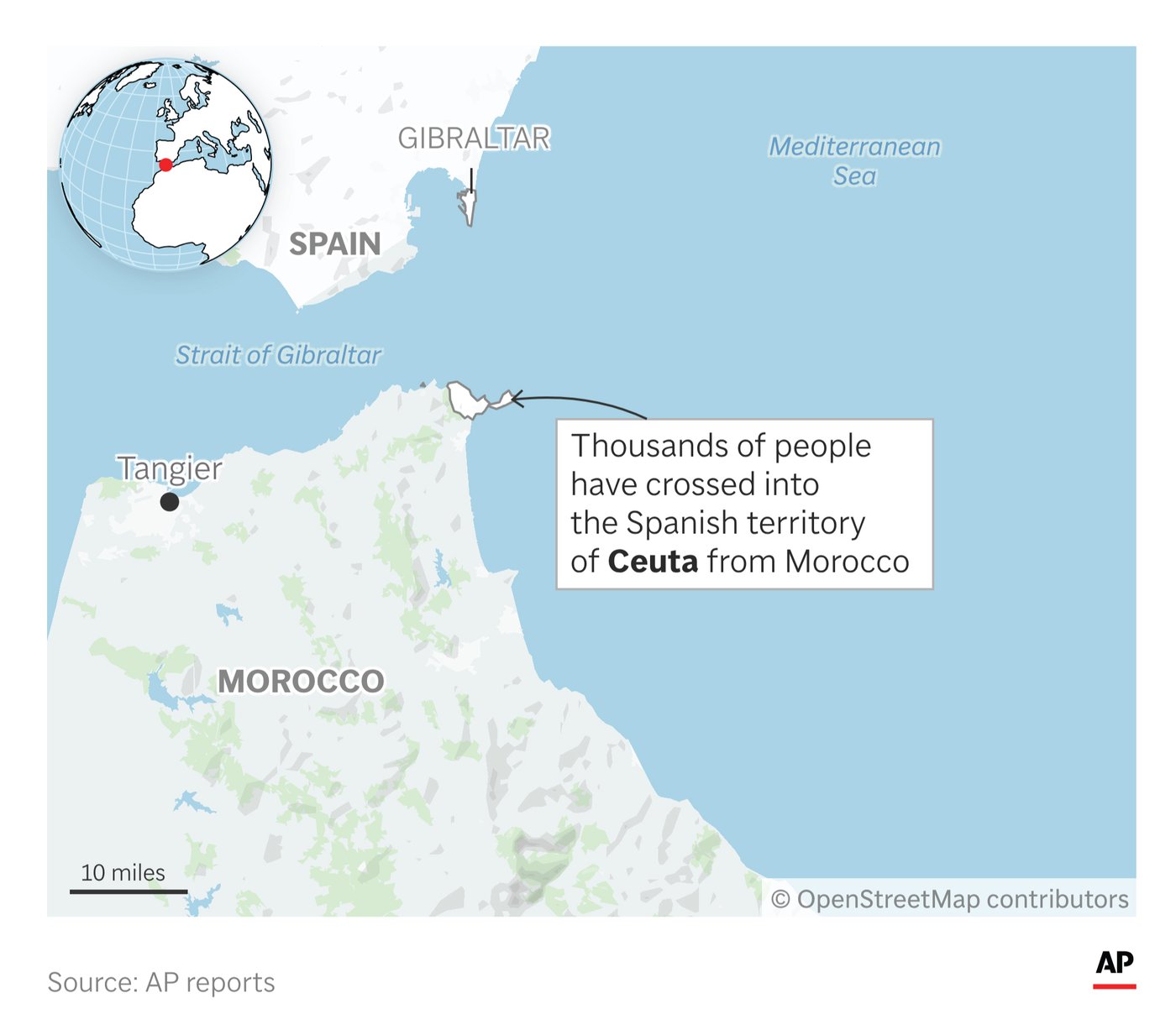 Spain deploys military to Ceuta after thousands of people breach Morocco’s border and at least 9 die | iNFOnews.ca Spain deploys military to Ceuta after thousands of people breach Morocco’s border and at least 9 die | iNFOnews.ca