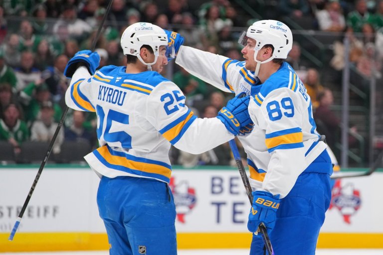 Snuggerud scores late power-play goal, Blues beat Panthers to end 5-game skid | iNFOnews.ca
