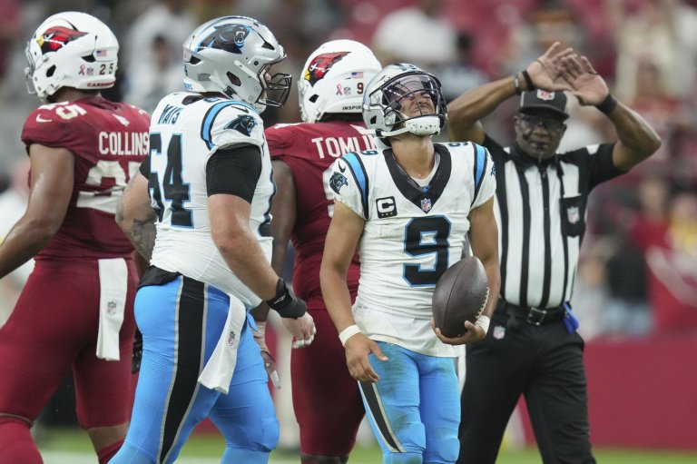 Bryce Young, Panthers come up short with late rally in loss to Cardinals | iNFOnews.ca