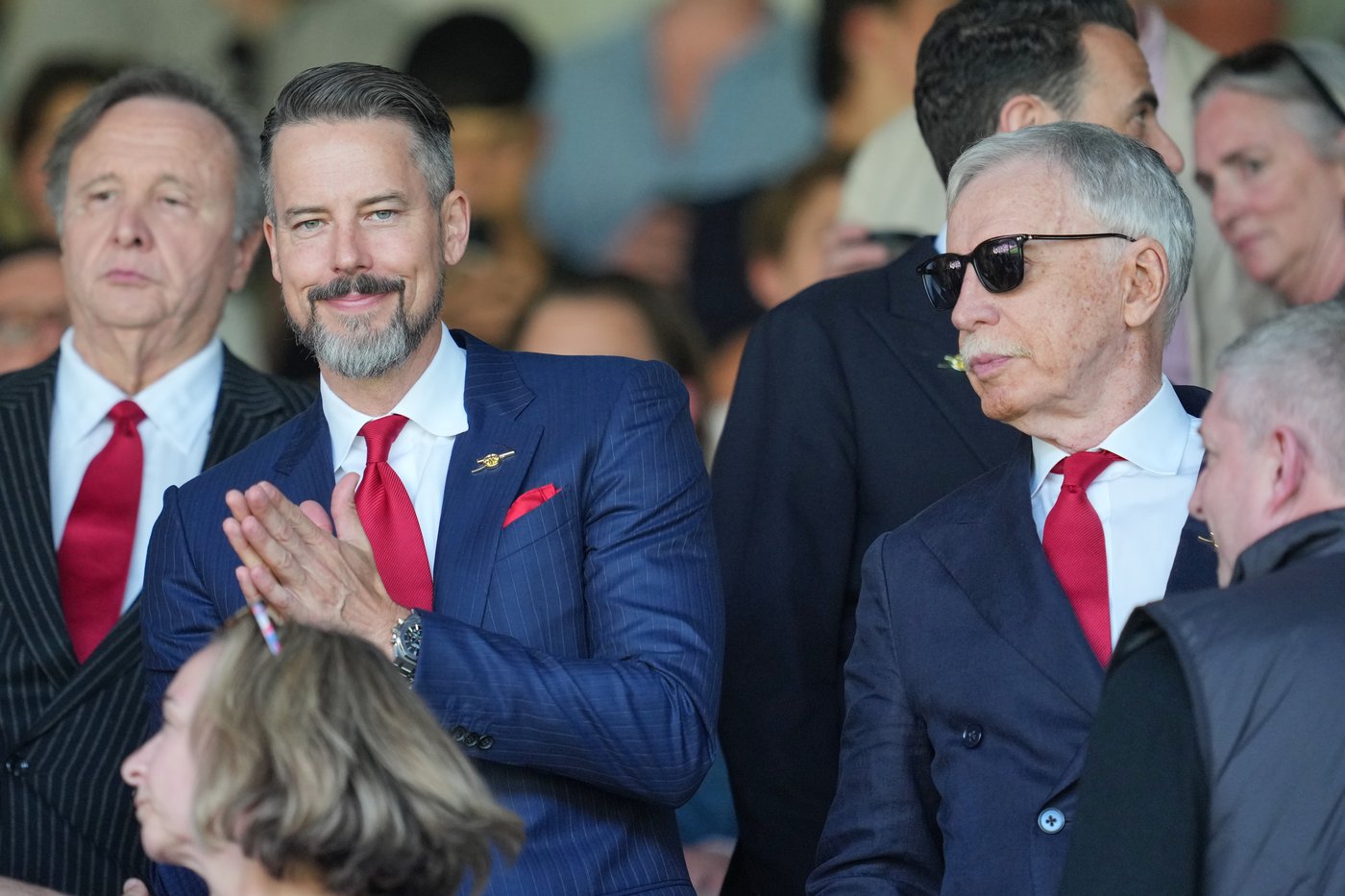 Kroenkes enjoy 'magical' title win as Arsenal's players finally get hands on Premier League trophy | iNFOnews.ca