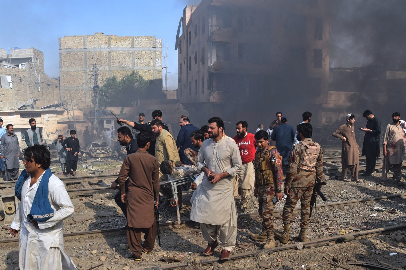 A suicide bombing near a railway track in southwest Pakistan kills at least 23 people | iNFOnews.ca A suicide bombing near a railway track in southwest Pakistan kills at least 23 people | iNFOnews.ca