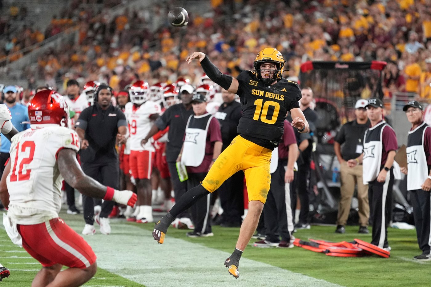 Arizona State quarterback Sam Leavitt to miss Iowa State game with injury | iNFOnews.ca