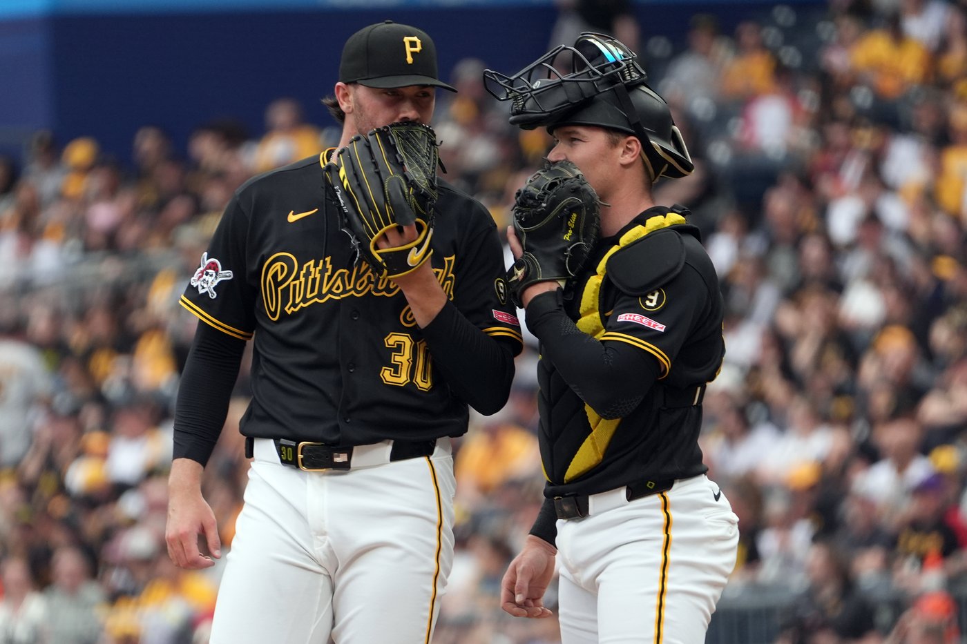 Skenes perfect into 7th, Griffin hits first 1st career homer in Pirates' 6-0 win over Brewers | iNFOnews.ca Skenes perfect into 7th, Griffin hits first 1st career homer in Pirates' 6-0 win over Brewers | iNFOnews.ca