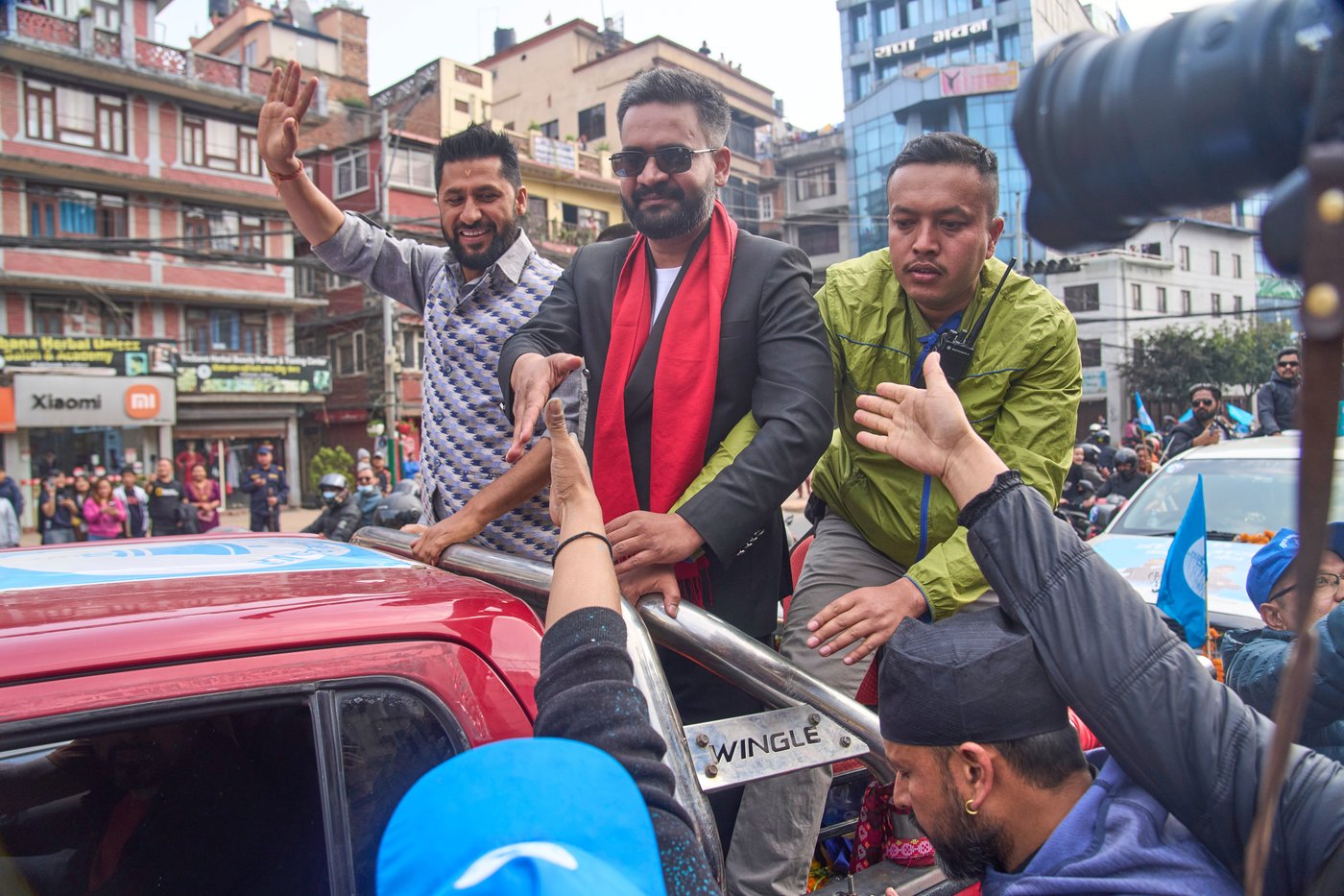 Photos of Nepali former rapper drawing crowds to his campaign for prime minister | iNFOnews.ca
