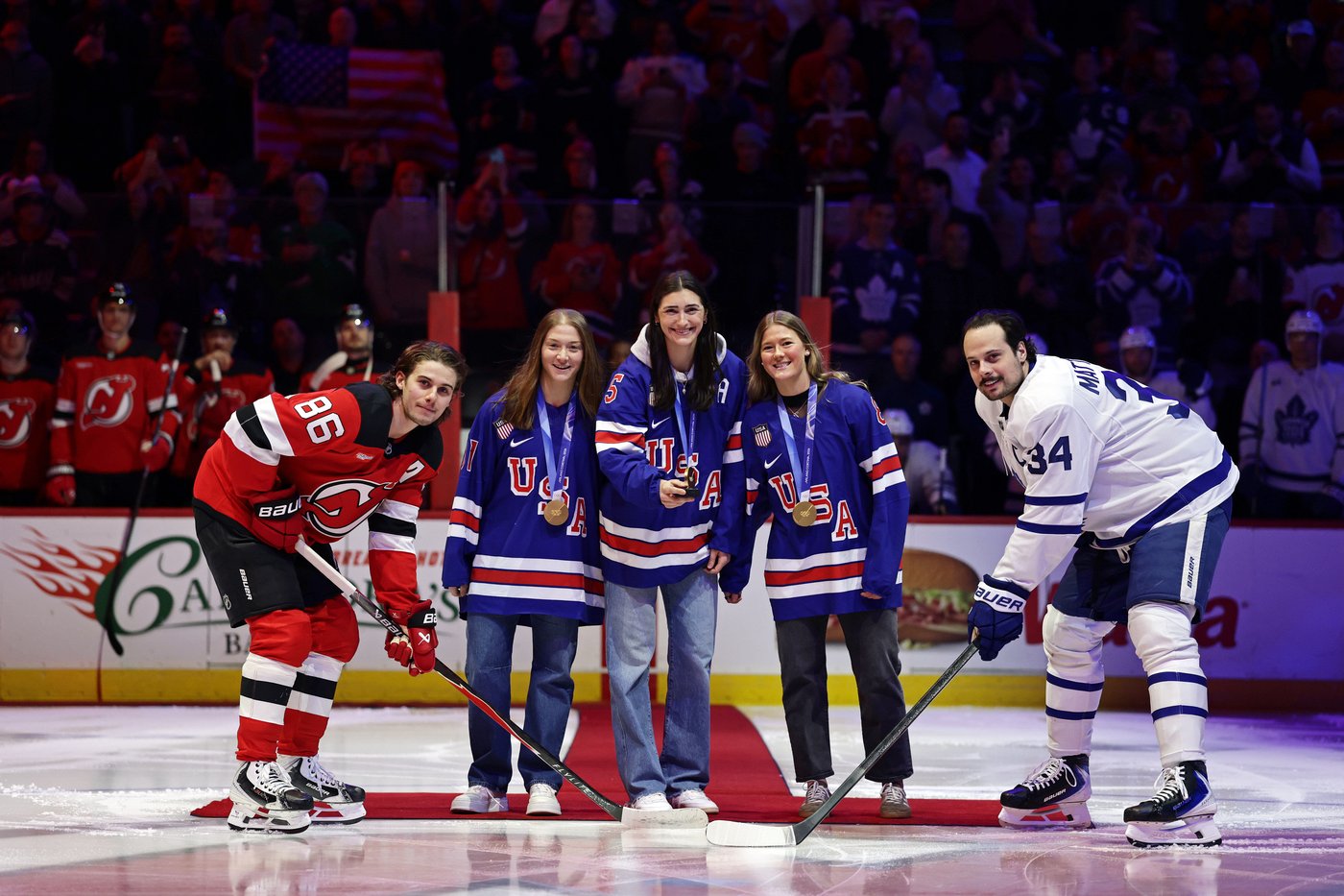 The victory lap for America's Olympic hockey champions quietly shed politics from the celebration | iNFOnews.ca The victory lap for America's Olympic hockey champions quietly shed politics from the celebration | iNFOnews.ca
