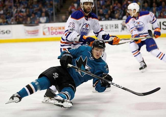 Oilers beat Sharks to take first-round series in six games | iNFOnews.ca Oilers beat Sharks to take first-round series in six games | iNFOnews.ca