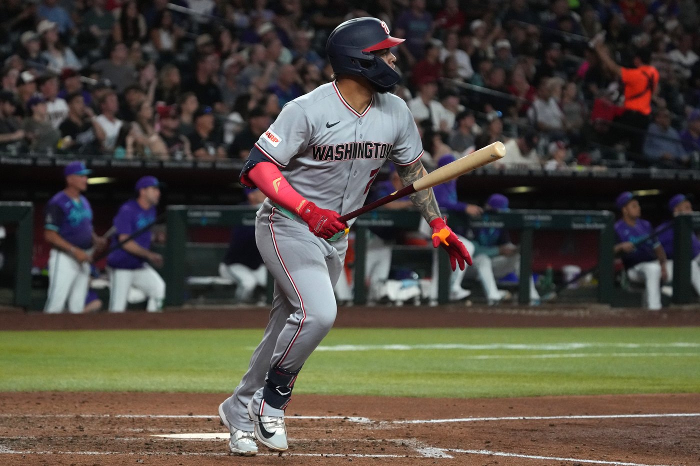 García hits 1st grand slam for his 2nd HR of game in Nationals' 14-1 romp over Diamondbacks | iNFOnews.ca