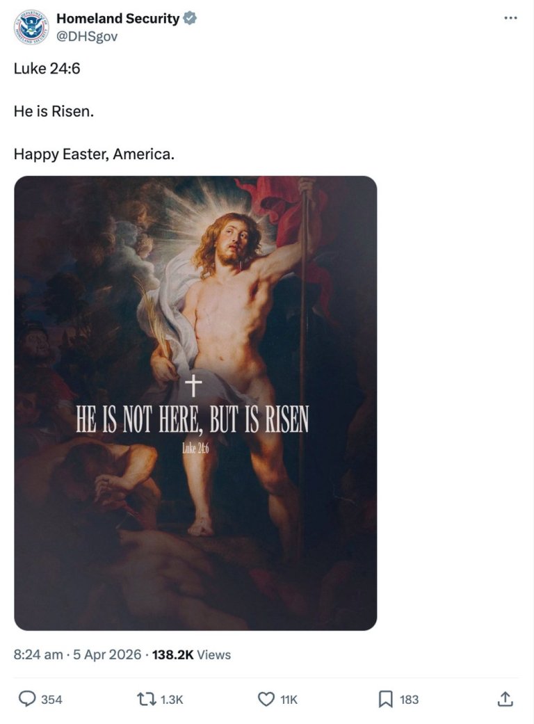 Trump administration agencies post Easter messages celebrating Christ’s resurrection | iNFOnews.ca