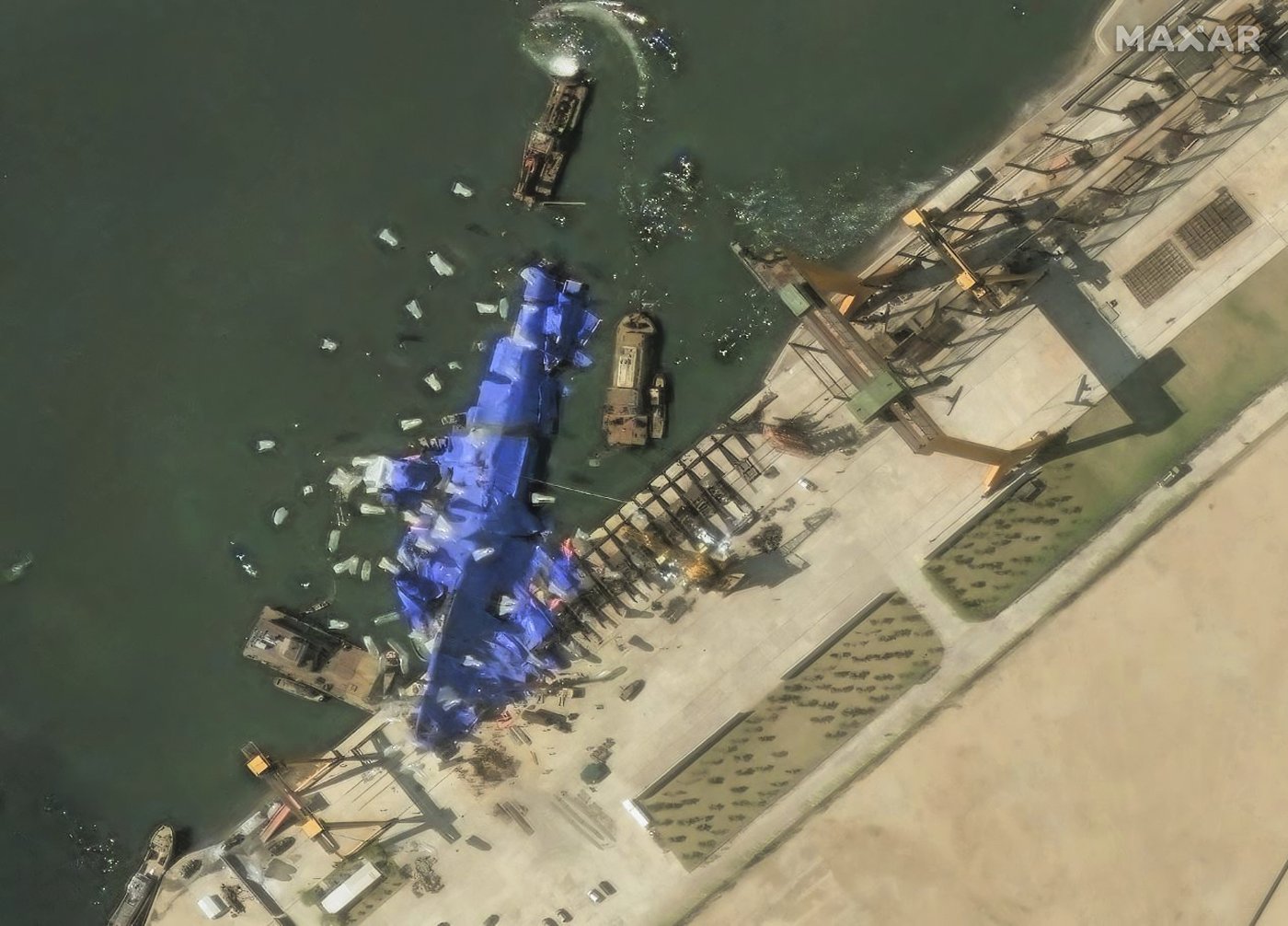 North Korea says it has raised a capsized destroyer upright as it continues repair | iNFOnews.ca