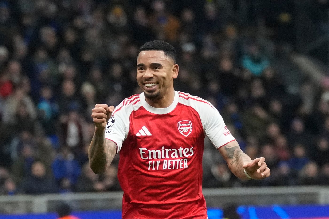 Gabriel Jesus returns to starting lineup and helps Arsenal make history in win at Inter Milan | iNFOnews.ca Gabriel Jesus returns to starting lineup and helps Arsenal make history in win at Inter Milan | iNFOnews.ca