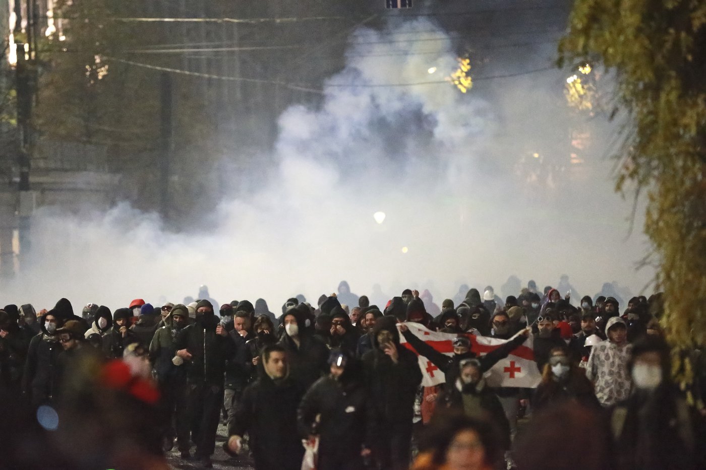 More than 200 people detained in Georgia during protests over the suspension of EU talks | iNFOnews.ca