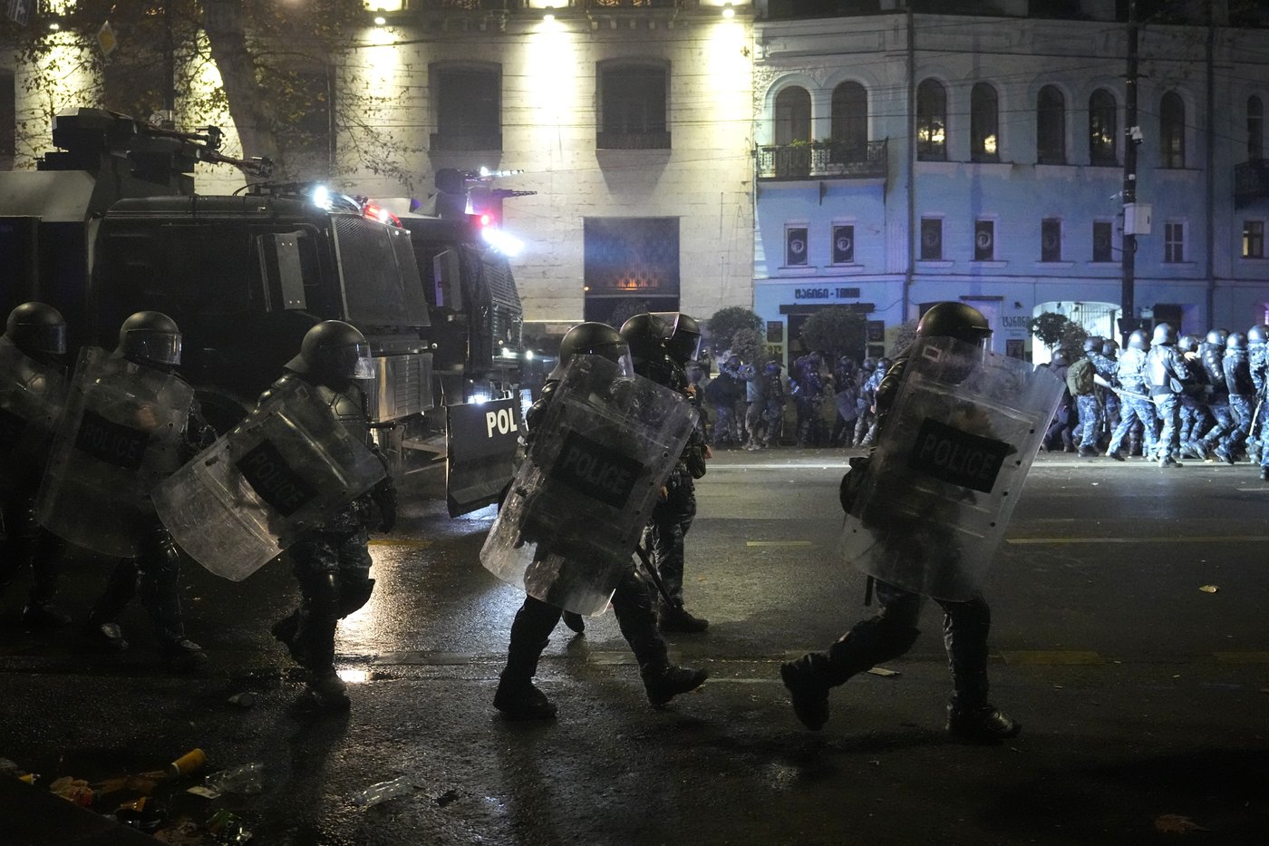 Germany, France and Poland condemn use of force against protesters in Georgia | iNFOnews.ca Germany, France and Poland condemn use of force against protesters in Georgia | iNFOnews.ca