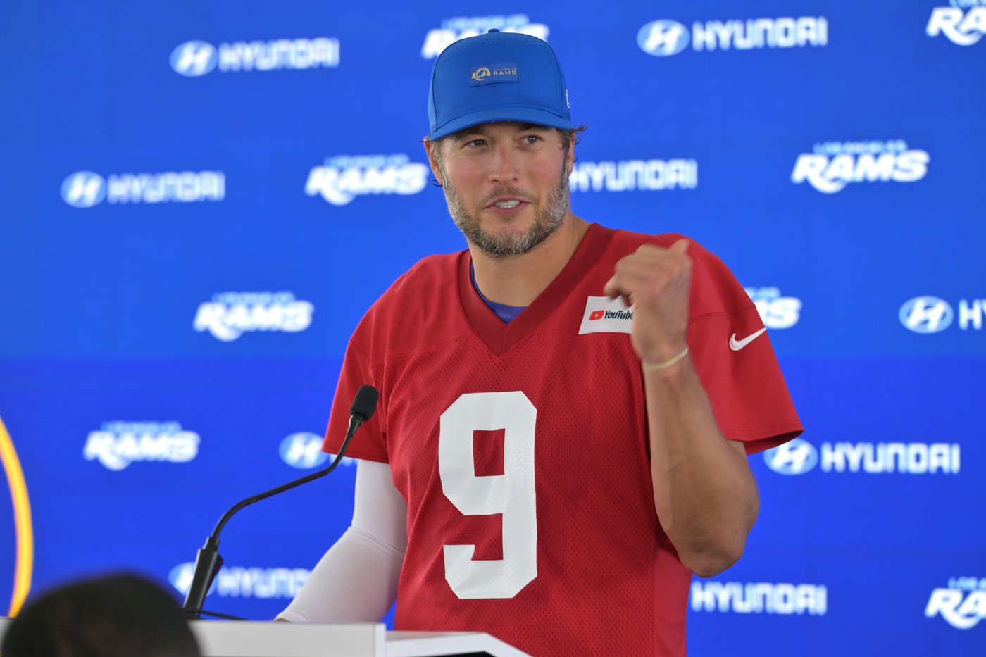 MVP Matthew Stafford says he understands why the Rams drafted Ty Simpson | iNFOnews.ca