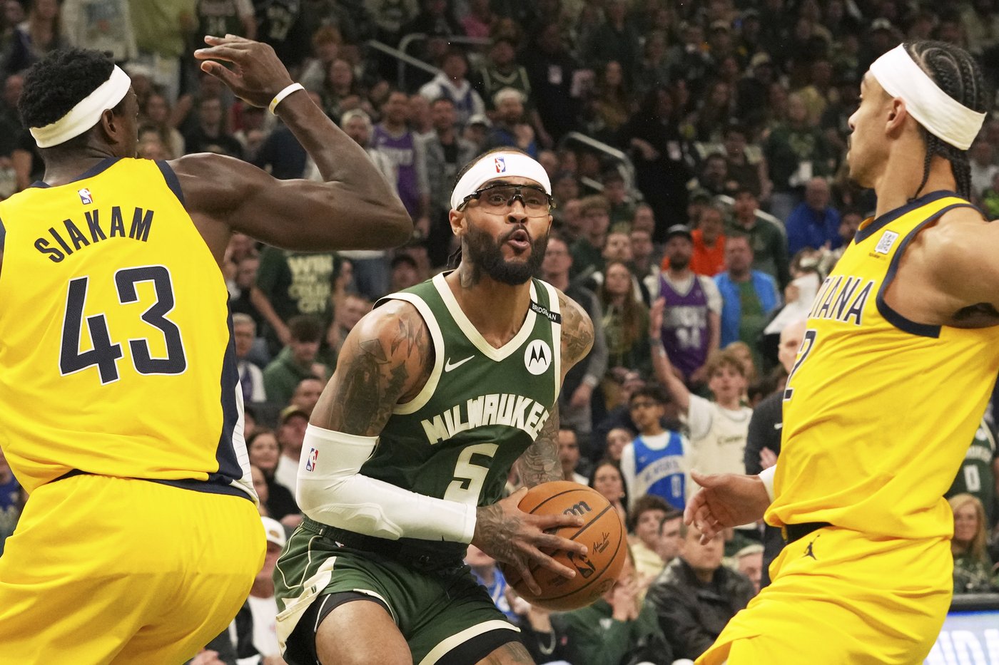 Gary Trent Jr. makes most of chance to start, has 9 3s and 37 points to help Bucks beat Pacers | iNFOnews.ca