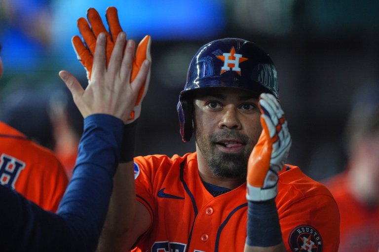 Alvarez hits AL-leading 31st homer, Wade has first career grand slam and Astros beat Rangers 9-3 | iNFOnews.ca