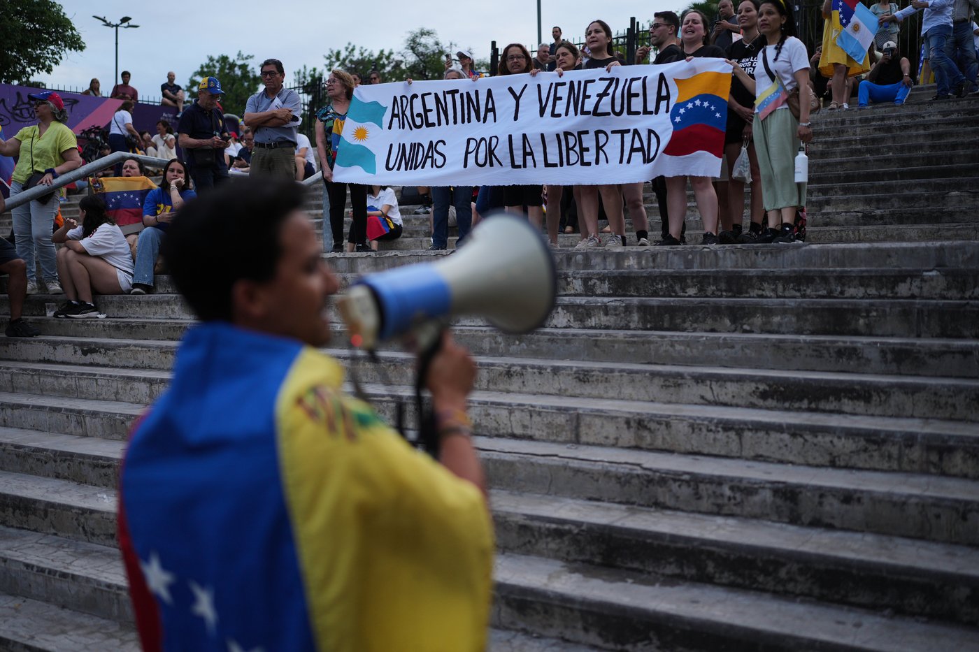 Supporters of Venezuelan opposition leader María Corina Machado march in cities worldwide | iNFOnews.ca