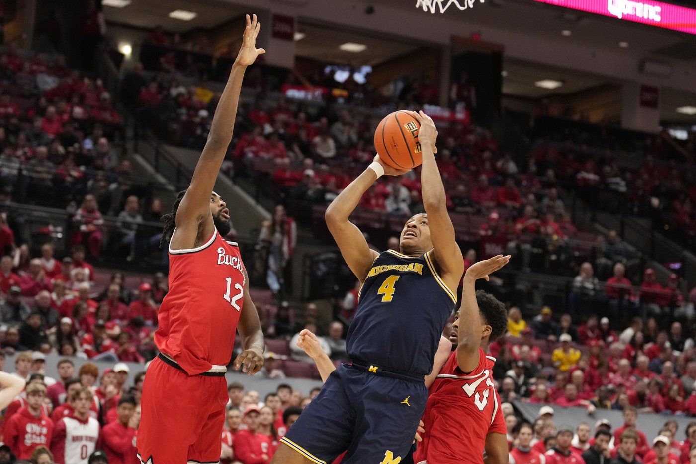 Goldin and Wolf lead No. 20 Michigan over Ohio State, 86-83 | iNFOnews.ca Goldin and Wolf lead No. 20 Michigan over Ohio State, 86-83 | iNFOnews.ca