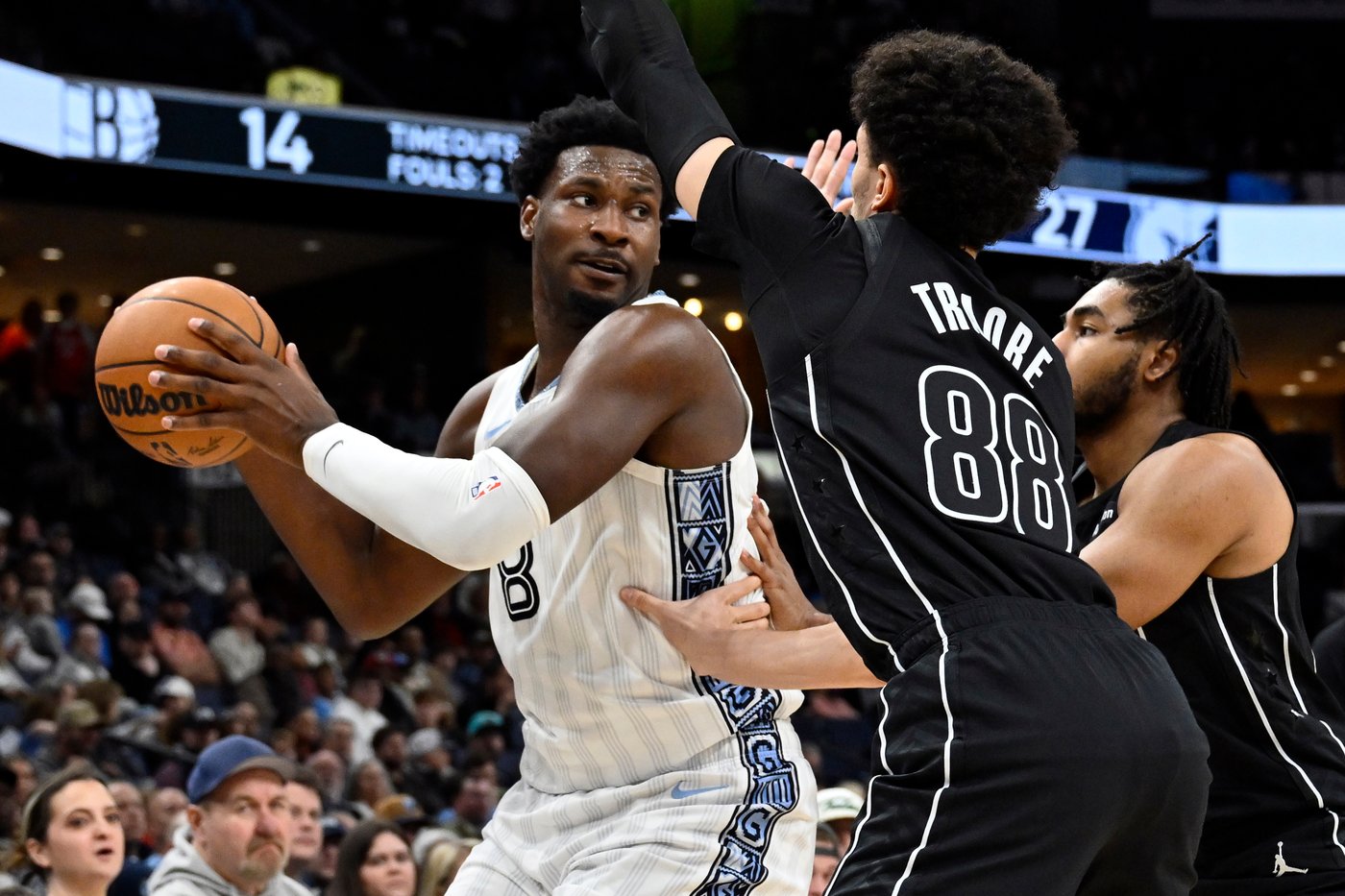 Cedric Coward hits 2 late 3s to help the Grizzlies beat the Nets 103-98 | iNFOnews.ca Cedric Coward hits 2 late 3s to help the Grizzlies beat the Nets 103-98 | iNFOnews.ca