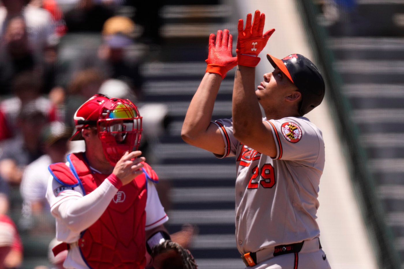 O'Hoppe's 10th inning single drives in winning run as Angels rally over Orioles 7-6 | iNFOnews.ca O'Hoppe's 10th inning single drives in winning run as Angels rally over Orioles 7-6 | iNFOnews.ca