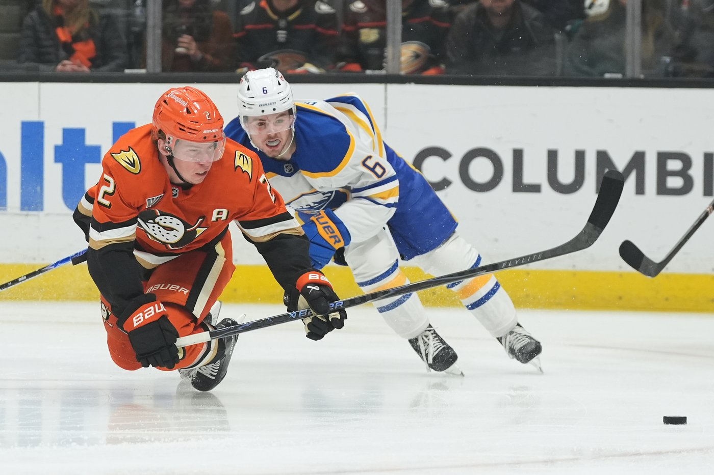 Tage Thompson has hat trick, 5 points in Sabres' 7-6 win over Ducks | iNFOnews.ca
