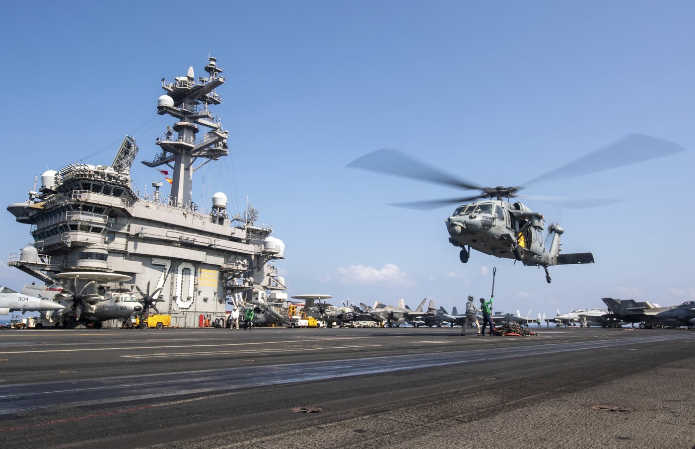Another US aircraft carrier in Mideast waters ahead of second round of Iran-US nuclear talks | iNFOnews.ca