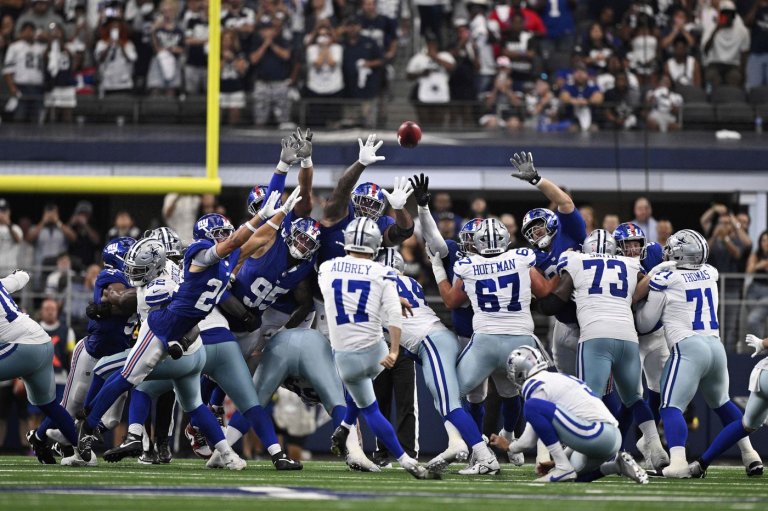 Aubrey ends wild Prescott-Wilson duel with FG as time expires in OT as Cowboys top Giants 40-37 | iNFOnews.ca