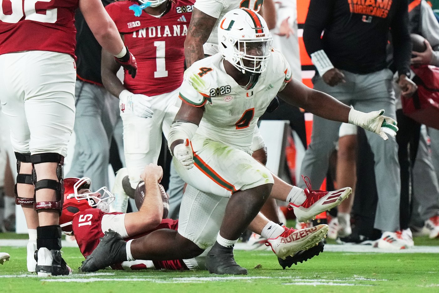 Fernando Mendoza headlines AP's all-College Football Playoff team after leading Indiana to title | iNFOnews.ca