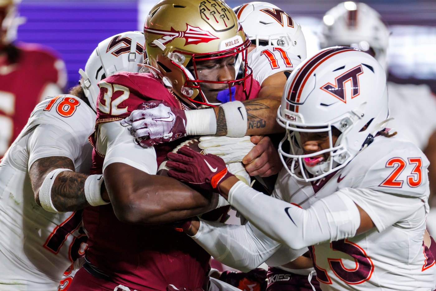 Tommy Castellanos runs for two TDs, passes for another as Florida State routs Virginia Tech 34-14 | iNFOnews.ca