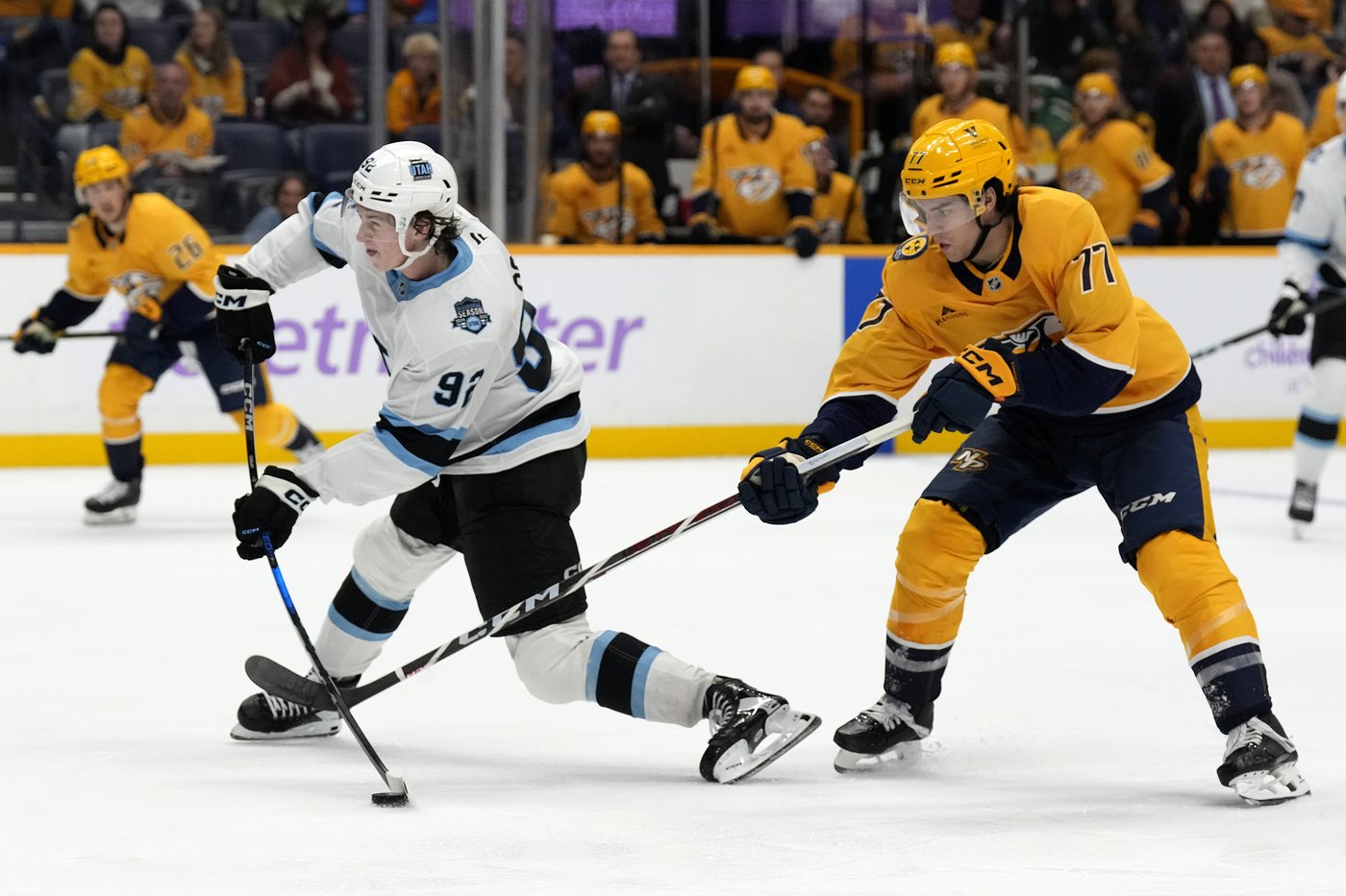 Forsberg and Marchessault lead the Predators past Utah 4-0 | iNFOnews.ca Forsberg and Marchessault lead the Predators past Utah 4-0 | iNFOnews.ca