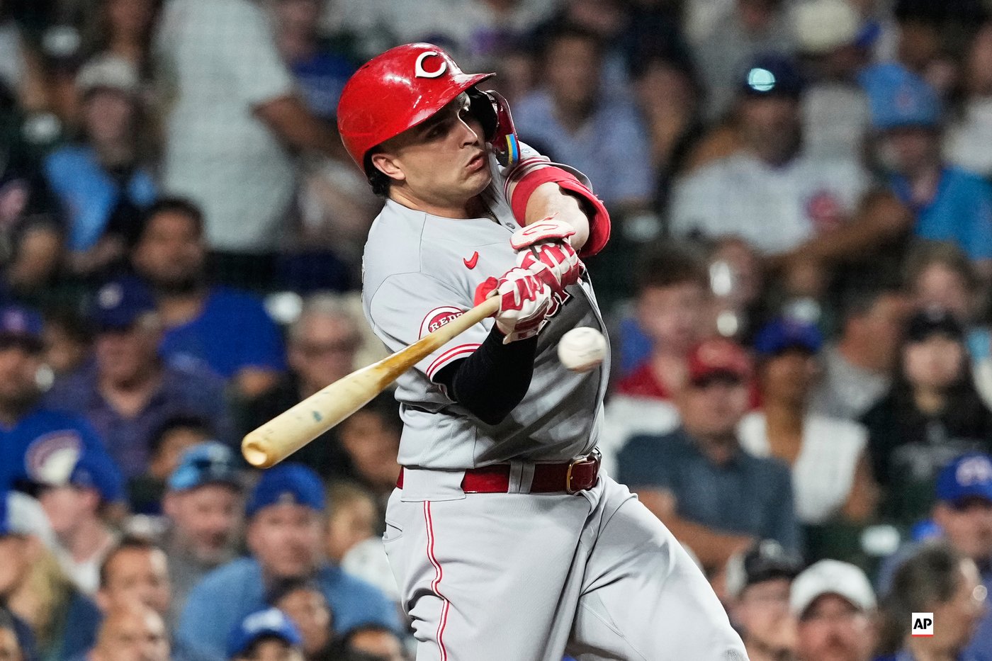 Rookie Sal Stewart homers for the 3rd straight game, helping the Reds beat the Cubs 7-5 | iNFOnews.ca Rookie Sal Stewart homers for the 3rd straight game, helping the Reds beat the Cubs 7-5 | iNFOnews.ca