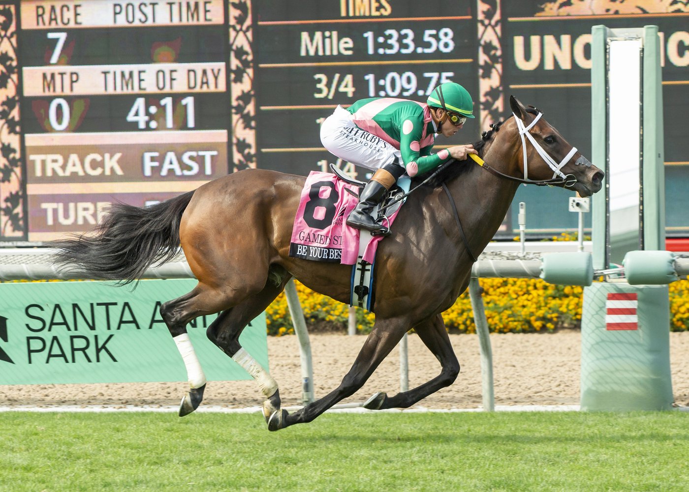 Be Your Best and Skippylongstocking give Ortiz and Joseph a stakes double at Santa Anita | iNFOnews.ca