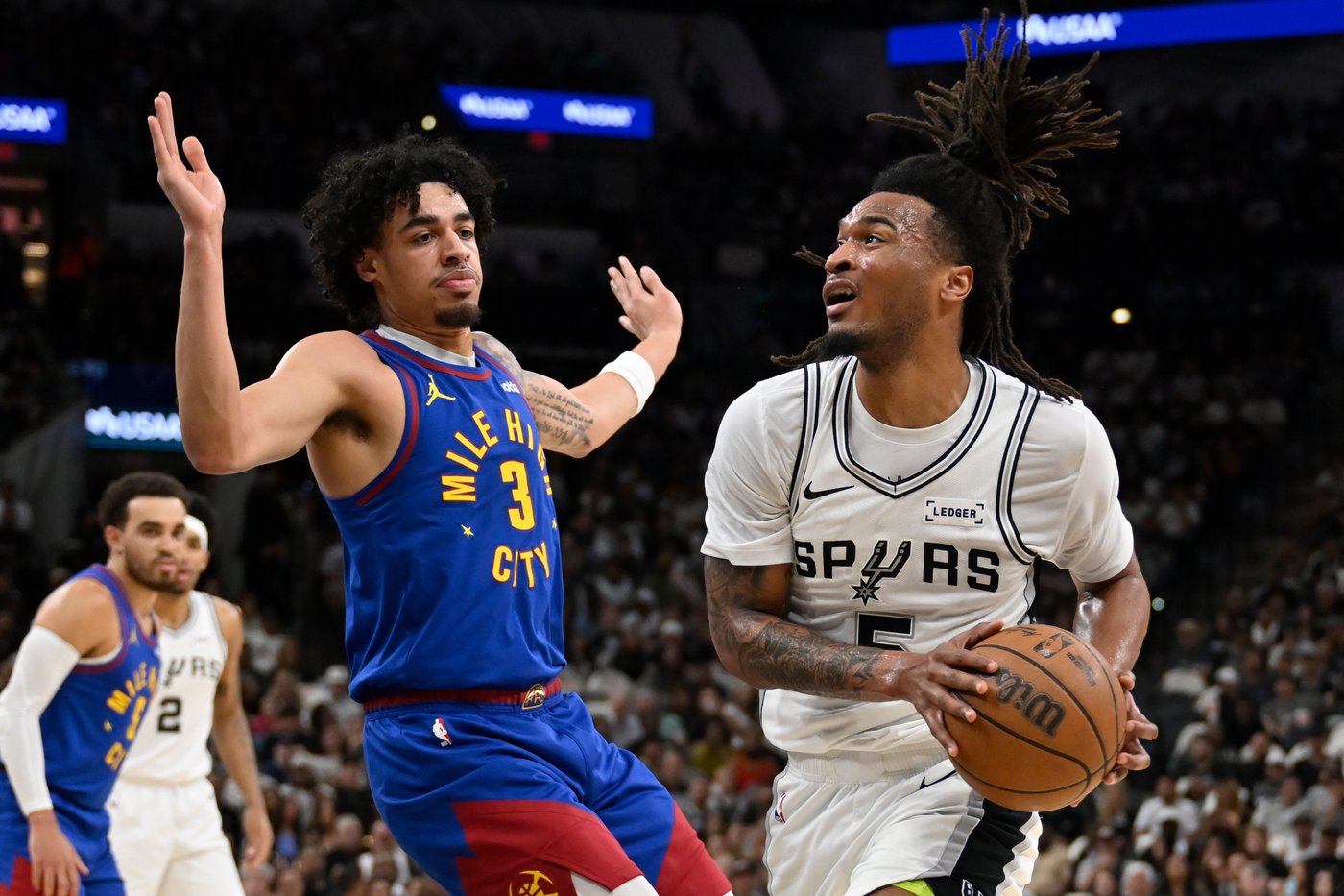 Jokic scores 23 points in 65th game for award eligibility as Nuggets top Spurs to claim No. 3 seed | iNFOnews.ca Jokic scores 23 points in 65th game for award eligibility as Nuggets top Spurs to claim No. 3 seed | iNFOnews.ca