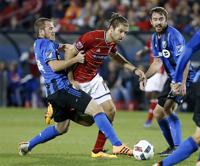 Mauro Diaz triggers late surge, FC Dallas beats Impact 2-0 | iNFOnews.ca CP36806511