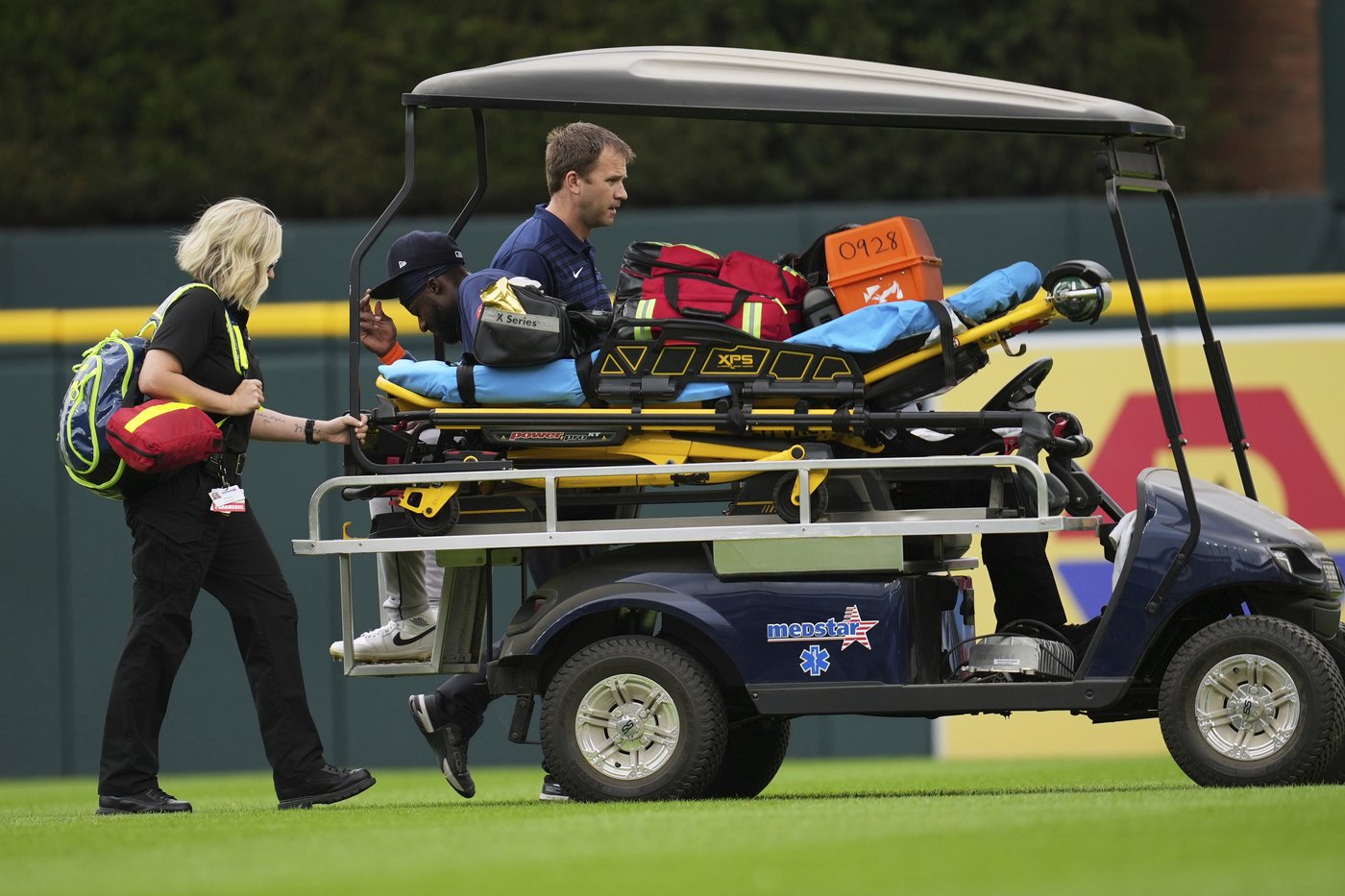 Astros outfielder Taylor Trammell being evaluated for a concussion after crashing into fence | iNFOnews.ca