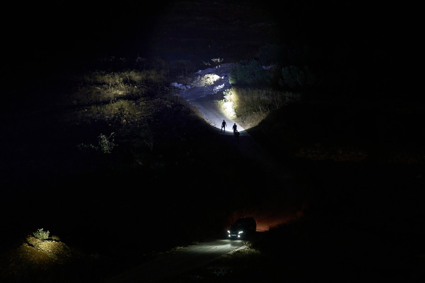 Photos show West Bank Palestinians keeping watch at night as settler violence grows | iNFOnews.ca