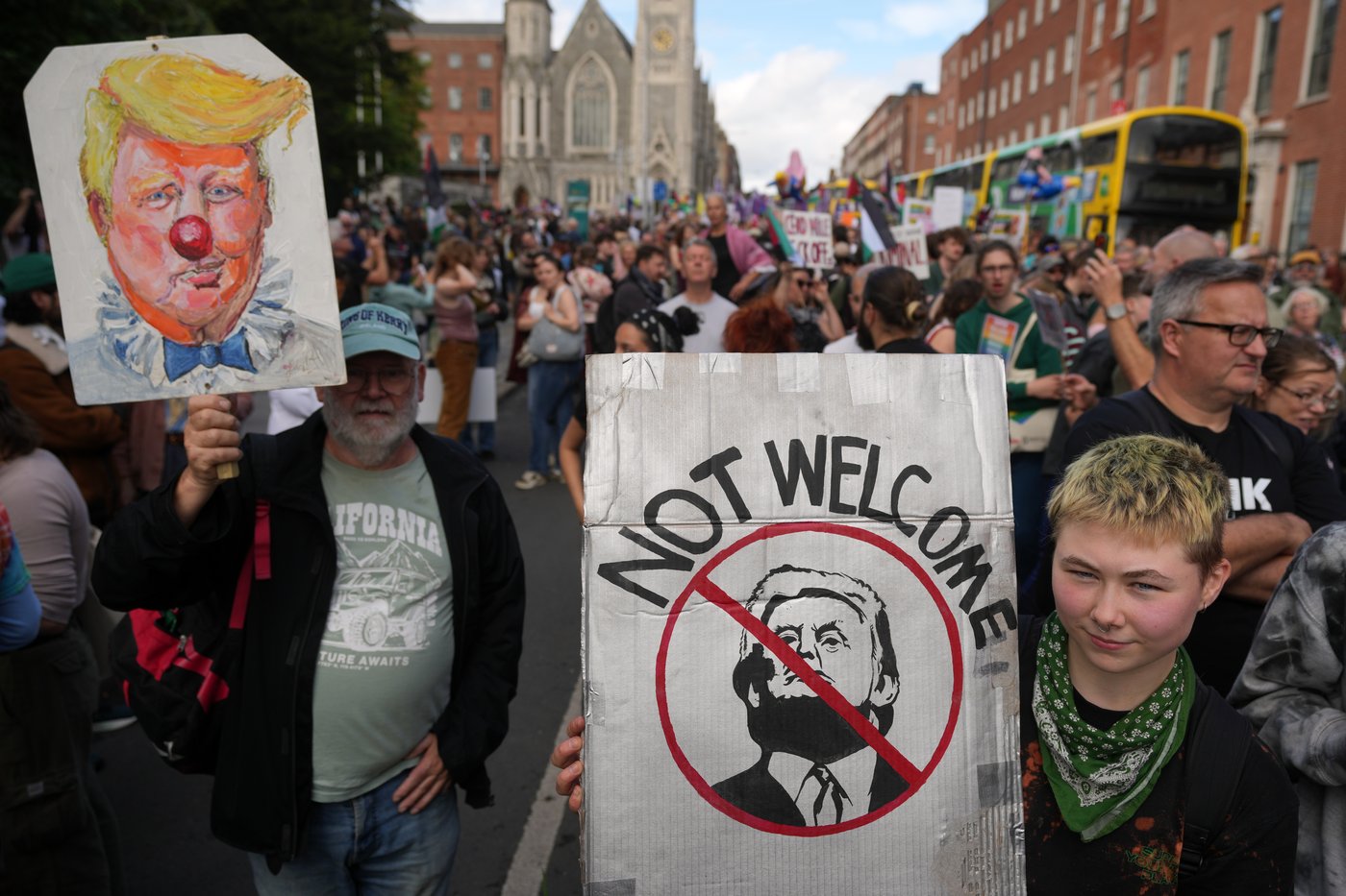 Trump touches a nerve while in Ireland by saying reunification would be 'fantastic' | iNFOnews.ca Trump touches a nerve while in Ireland by saying reunification would be 'fantastic' | iNFOnews.ca