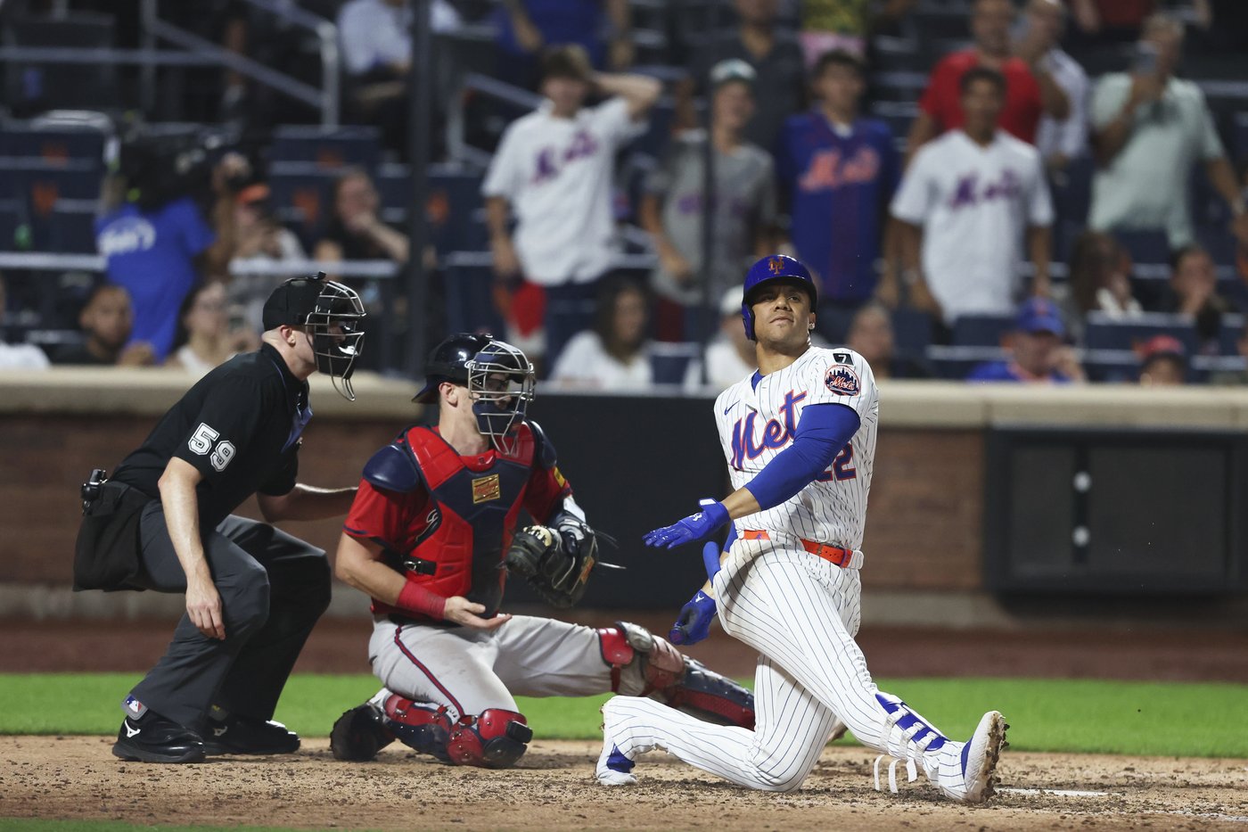 Michael Harris II's grand slam caps 9-run fourth as Braves rally to beat Mets 11-6 | iNFOnews.ca