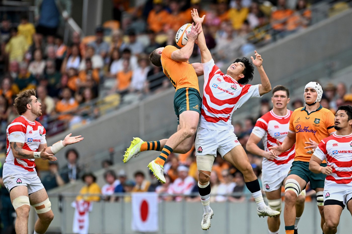 De Lutiis marks 1,000th Wallabies cap with a try as Australia routs Japan 56-17 | iNFOnews.ca De Lutiis marks 1,000th Wallabies cap with a try as Australia routs Japan 56-17 | iNFOnews.ca