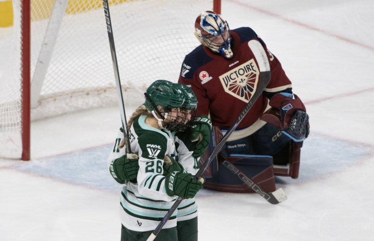 Huber's overtime goal gives Boston Fleet 4-3 win over Montreal Victoire | iNFOnews.ca