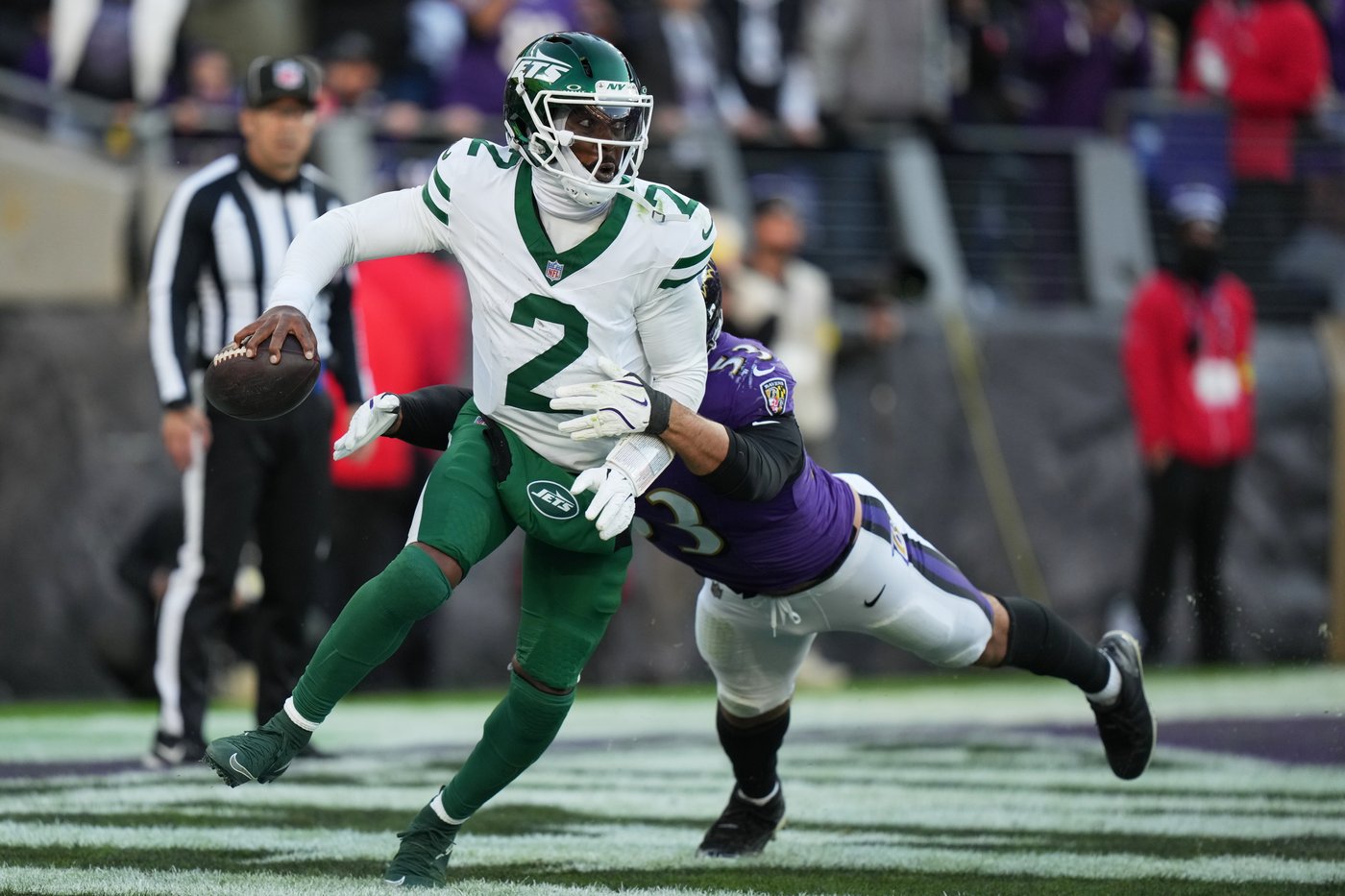 Jets' failed fourth-down gamble proves pivotal in 23-10 loss to Ravens | iNFOnews.ca