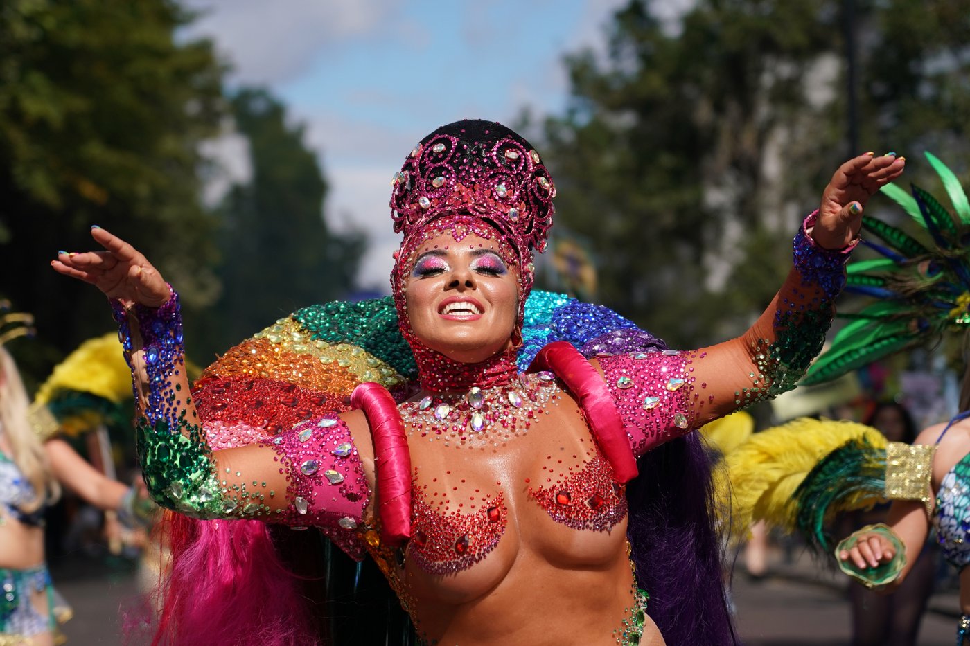 Photos show revelers celebrating Caribbean culture at London's Notting Hill Carnival | iNFOnews.ca