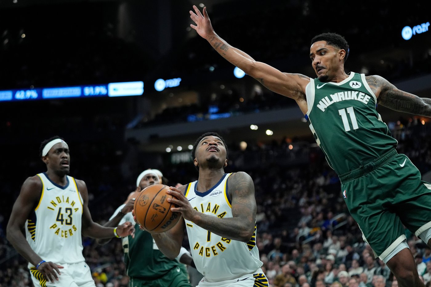 Bucks beat Pacers 105-99 for first 3-game winning streak of season | iNFOnews.ca Bucks beat Pacers 105-99 for first 3-game winning streak of season | iNFOnews.ca