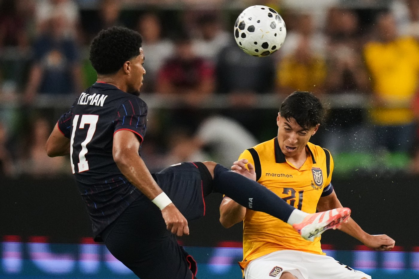 Leverkusen says US forward Tillman will miss 2 more weeks with thigh injury | iNFOnews.ca Leverkusen says US forward Tillman will miss 2 more weeks with thigh injury | iNFOnews.ca